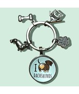 Dachshund Delight Keychain - Adorable Doxie Gift for Pet Lovers - $5.95