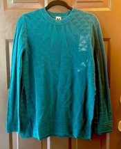 M Missoni Sheer Long Sleeve Lightweight Side Slit Top Size Medium NWT - £54.55 GBP