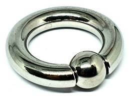 Easy Fit Heavy 28mm Ring CBR Ring 2g (6mm) 10mm Ball Closure PA Prince Albert - £13.08 GBP