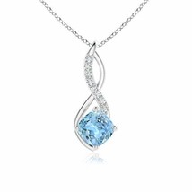 Authenticity Guarantee

6mm Aquamarine Infinity Pendant with Diamond Accents ... - £637.73 GBP