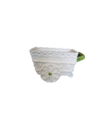 Vintage Ceramic Flower Cart Planter Venus Imports - $27.34 CAD