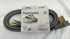 Range Dryer Cord 50 AMP 1 3/8” Connection 3-Prong Grey Kenmore 5’ Power ... - $399.99 MXN