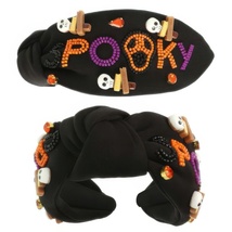  Halloween Spooky Beaded Top Knot Headband  - €30,90 EUR