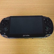 Playstation Vita 3G/Wi-Fi Model Cristal Black PCH-1100 Only Console Ltd - £108.56 GBP