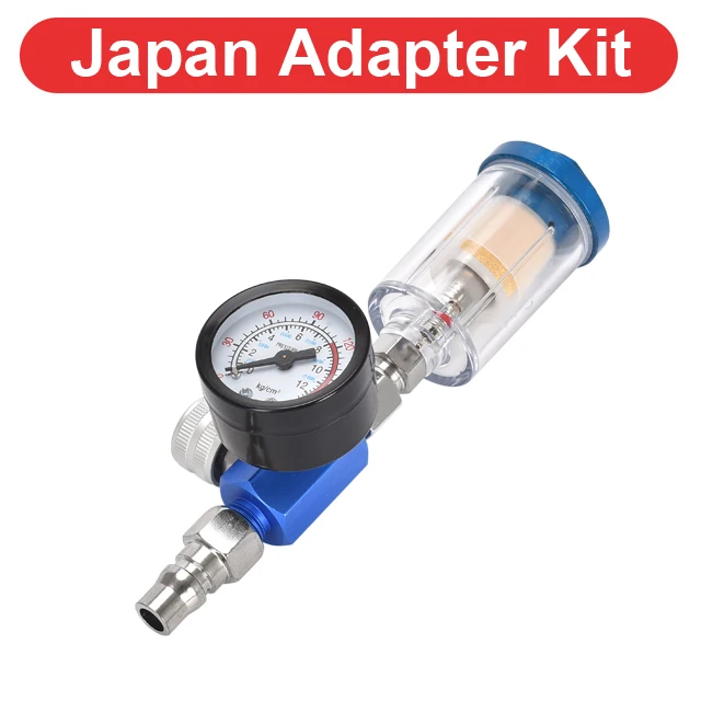 Spray  Air Regulator Gauge In-line Oil Water Trap Filter Separator JP/EU... - $225.58