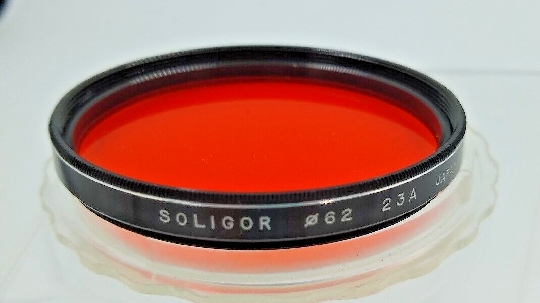 Soligor 62mm Orange 23A Lens Filter w/ Case 0526-4 - $34.71
