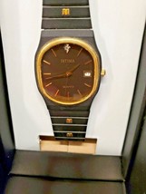 INTAMA MENS QUARTZ WATCH BLACK DATE - $366.27 MXN