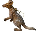 Kurt Adler Kangeroo Ornament Hanging Wild Animal 4.5 Inch Christmas - $10.69