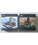 GAME OF THRONES Castle Black + Red Keep (GNW37+GNF03) MEGA CONSTRUX SUPE... - $169.99