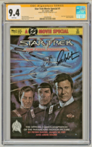 William Shatner SIGNED CGC SS 9.4 Star Trek V The Final Frontier DC Movie Comic - £201.70 GBP