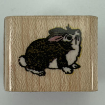 Easter Baby Bunny Rabbit Tiny Rubber Stamp Inkadinkado 2431 Vintage New - £5.39 GBP