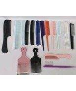  Vintage Various Brands Hair Combs &amp; Picks Bundle Lot- 16 Pieces  - $17.77
