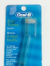 Oral-B End-Tufted Toothbrush End-rounded Extra Soft Bristles Dual Angle ... - $4.94