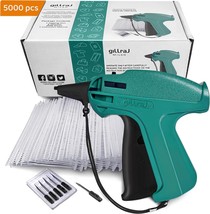 GILLRAJ Tagging Gun for Clothing【Jumbo Pack 5000pcs 2&quot; Barbs】&amp; 6 Needles, - £20.92 GBP