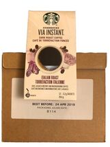 72 Starbucks VIA Instant Italian Dark Roast Packets ** See BB On Box ** - $39.99