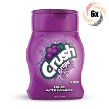 6x Bottles Crush Grape Flavor Liquid Water Enhancer | Sugar Free | 1.62oz - £24.24 GBP