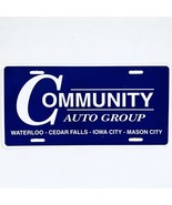 License Plate COMMUNITY AUTO GROUP - $18.80