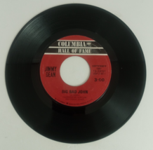 Jimmy Dean Big Bad John/ Little Black Book Columbia 45 RPM Record - $5.45 CAD