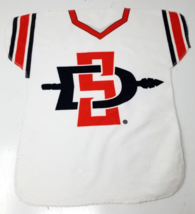 San Diego State Aztecs Rally Towel Imperfect Connected Logo Jersey Outline - £9.71 GBP