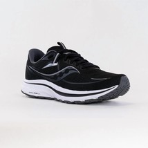 Saucony men&#39;s omni 21 wide in BLACK/WHITE - £79.48 GBP