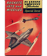 &#39;Rockets Jets Missiles&#39; Classics Illustrated vintage comic - £31.75 GBP