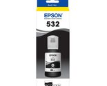 EPSON 532 EcoTank Ink Ultra-high Capacity Bottle Black (T532120-S) Works... - £26.81 GBP