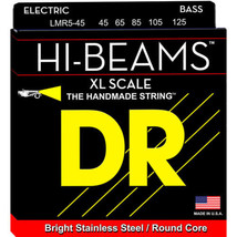 DR LMR5-45 Hi-Beams Extra-Long 5-String Bass Set, 45-125 - $32.99