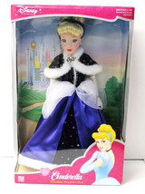 2003 Disney 16&quot; Cinderella Porcelain Brass Key Keepsake Doll NIB Princess #1083 - £19.69 GBP