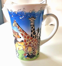 Noah&#39;s Ark Mug by Paul Cardew &quot;The Animals Went in Two&quot; 12 oz No Chips No Cracks - £5.21 GBP