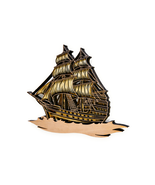 7-Layer Wooden Ship Wall Art - $100.00