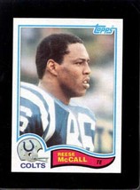 1982 Topps #18 Reese Mccall Exmt Colts *X16270 - £1.35 GBP