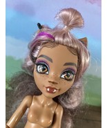Monster High Ball Doll G3 Clawdeen Wolf Signature Look Nude Doll OOAK Re... - $448.78 MXN