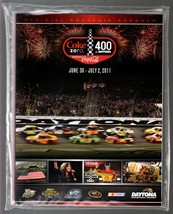 Daytona Coke Zero 400 NASCAR Race Program 7/2011-original slipcase-VF/NM - £37.38 GBP