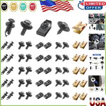 Universal 100PCS Car Fasteners Kit - Metal Bolts &amp; U-Clips for Easy Inst... - $23.90 CAD