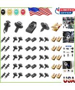 Universal 100PCS Car Fasteners Kit - Metal Bolts &amp; U-Clips for Easy Inst... - $16.92