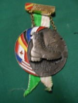 Collectible  German Army Medal FIDELITAS 2.Int.Yolksmarsch Karlsruhe Mai... - £17.13 GBP