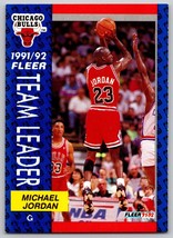 1991-92 Fleer  #375 Michael Jordan - £3.90 GBP
