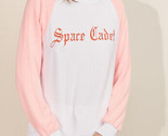 WILDFOX Damen Sweatshirt Space Cadet Clean White/Neon Sign Größe M WVV19... - $56.26