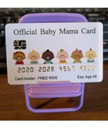 Baby Mama Funny Fake Bankcard 8 Pack: Free Shipping - $24.99