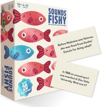 Sounds Fishy Board Game The Bluffing Family Game for Kids 10 Best New Fa... - $46.16