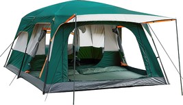 Ktt Extra Large Tent 12 Person(Style-B), Family Cabin Tents,, Friends Gathering - £206.98 GBP