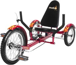 Mobo Triton Pedal Go Kart Trike. Kids 3-Wheel Bike. Youth Cruiser Tricycle - £325.32 GBP