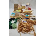 Lot Of Gold Colored Craft Sewing String Ribbon Garland - £34.10 GBP