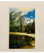 Yosemite National Park California Postcard Three Brothers View From El C... - $7.77 CAD