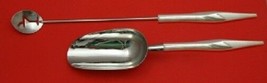 Soliloquy By Wallace Sterling Silver Bar Serving Set HHWS 2pc Custom - $137.61