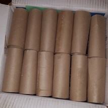 70 Empty Toilet Paper Rolls Tubes Crafts Clean Crafting Church School Pr... - £14.06 GBP
