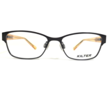 Kilter Kids Eyeglasses Frames K5003 210 BROWN Orange Rectangular 49-16-135 - $46.53