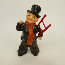 Goebel Chimney Sweep 3 3/4&quot; Figurine Boy Carrying Ladder   W. Germany  LPJJA - £11.24 GBP