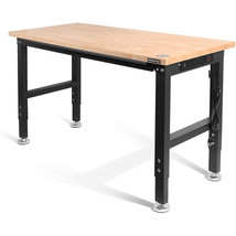 48&quot; Adjustable Workbench 2000 LBS Load Capacity with Power Outlets Heavy-Duty - £272.57 GBP