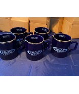 Calgon Vestal Laboratories Advertising Lot of 5 Coffee Mugs New Blue Qua... - $36.67 CAD